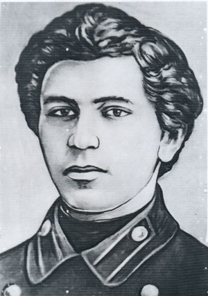 Корнев командир подразделения Кустанайского ж/д отряда Красной Гвардии. 1920 г. ГАКО. Оп.1-П. Ед.хр.388.