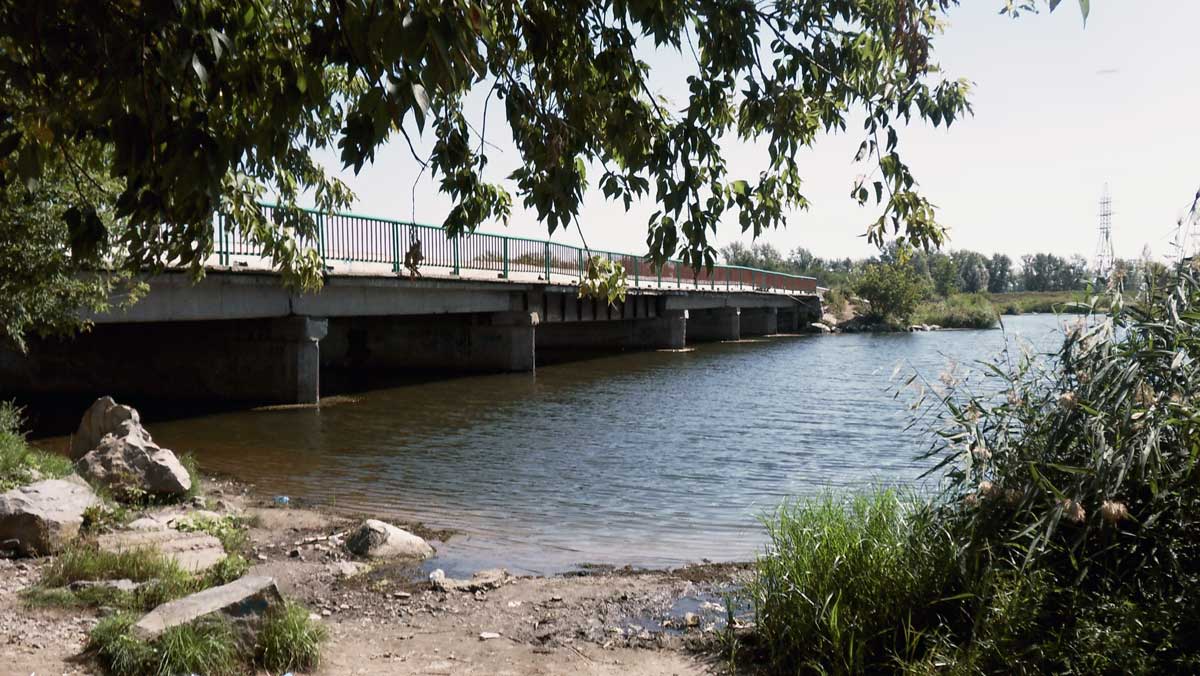 Малый мост через р. Тобол. 1915 г. Фото Духина Я.К. г. Костанай, 2011 г.
