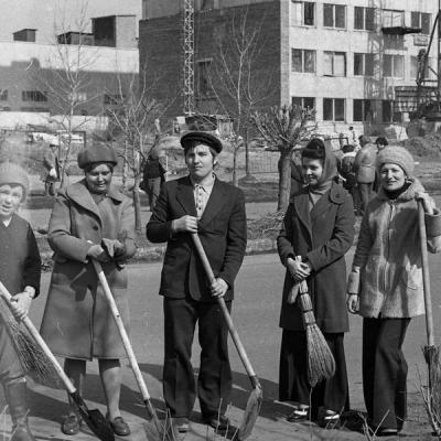 Костанай апрель 1979